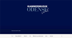 Desktop Screenshot of odensemusikforening.dk